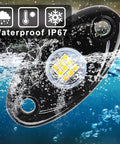Four Pod LED Rock Lights Kit For Trucks And Off Road Rigs IP67 Waterproof under water demonstration
