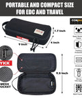 Rugged 1000D Cordura Tool Bag Pouch Box EDC Organizer Case with Zipper and Portable Handle, durable, compact, and water repellent.