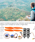 Beefed Up Brushless Motor And ESC Combo KV2200 40A With XT60 Connector, SG90 Servo, 6035 Propeller Kit for RC Aircraft shown in use.
