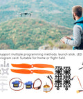 Plug And Play 2212 KV2200 Brushless Motor Paired With 40 Amp XT60 ESC Controller And SG90 Servo Plus 6035 Propeller Kit components displayed outdoors.