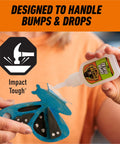 Rock Solid Super Glue Gel No Drip Formula For Precision Repairs And Vertical Fixes Quick Setting Anti Clog Bottle Clear Adhesive Heavy Duty Bonding Pack Of Two, applied on blue butterfly craft.