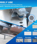 Pro Grade Diamond Beveling Chamfer Bit For Tile Holes enlarging marble with angle grinder