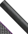 Premium Pet Screen For Windows And Doors 36 Inch By 100 Foot Charcoal Color Tear Resistant mesh roll, close-up. Flame Resistant, Greenguard Gold Certified.