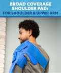 Active Ice 3.0 Cold Therapy System With Programmable Timer Shoulder Compression Pad Lightweight 9 Quart Cooler Freeze Kit Quiet Pump For Cryotherapy Pain Relief And Recovery shoulder pad on upper arm