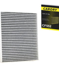 Activated Carbon Cabin Air Filter for Nissan Rogue 2021-2025, Altima 2019-2025, with filter and packaging box