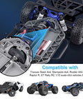 Complete Slipper Clutch Assembly With Steel Diff Gears For Traxxas Slash 4X4 shown in RC truck chassis