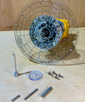 XL universal base plate converts your router for Porter Cable style bushings and doubles as a precision circle cutting guide