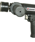 Side view of Half-Inch Reversible Drill With 0.75 HP Motor, Teased Trigger Speed Control, Low Noise 87dBA, Low Vibration, Composite Grip