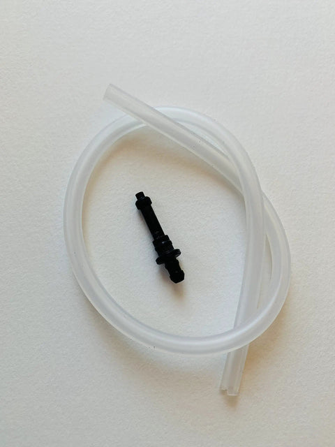 Rock Solid Replacement Milk Hose Tube For Effortless Frothing Nozzles With Easy Twist Nipple Connectors Thirty Six Centimeters Long