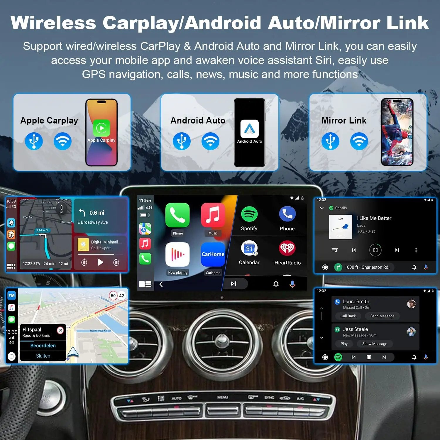 Upgrade with Wireless CarPlay Retrofit Kit ☑️