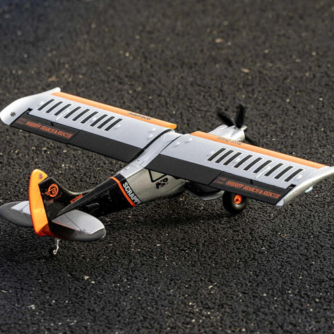 Micro Scrappy 800mm RC Airplane BNF Basic With Flaps And LED Navigation Lights Tiny Backcountry Bush Plane Scale Style