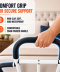 Heavy Duty Bed Rails for Elderly and Seniors Safe Bed Cane with 350LBS Capacity ASTM F318624 Certified durable steel handle