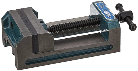 Industrial Drill Press Vise With 4 Inch Jaw Width And 4 Inch Opening One And A Half Inch Jaw Depth Model D144 Heavy Duty Ground Vise