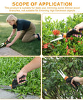 Heavy Duty Three Piece Garden Tool Set With Lopper, Hedge Shears And Pruning Saw For Tree Branches and Hedges use