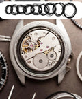 200 Pcs Watch Gasket Kit With Assorted O Rings For Back Case Repair 0.5 And 0.6mm 16-30mm Rubber Seals visible with watch parts.