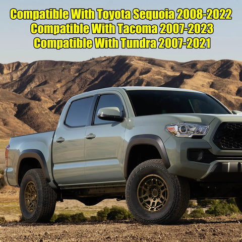 Washer Fluid Reservoir Cap Replacement For Toyota Sequoia Tacoma And Tundra Direct Fit OEM Quality Replacement Cap With Secure Leak Proof Seal No Fuss Install Restores Proper Function And Prevents Spills 85316-0C060 853160C060 compatibility chart image for 2008-2022 Sequoia, 2007-2023 Tacoma, 2007-2021 Tundra with vehicle shown