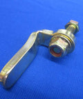 Beefy Heavy Duty Hood Roof Hold Down Bracket Set For Lincoln SA 200 SA 250 Welders, Steel Mounts, USA Made shown from side