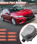 Heavy Duty Coolant Electric Water Pump For Toyota Camry 2018 2022 Engine Cooling Upgrade displayed with red Camry.
