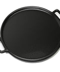 Cast Iron Pizza Pan 14 Inch With Even Heating Rugged Cast Iron Cookware For Crispy Crusts And Evenly Baked Flatbreads Oven Safe