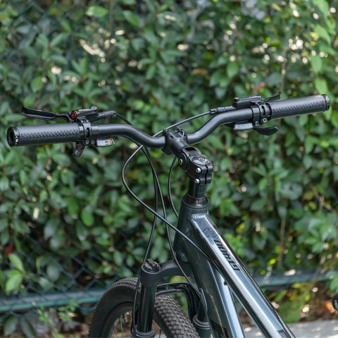 620mm Aluminum Mountain Bike Handlebar 25.4 Clamp Riser 30mm 55mm 70mm 90mm 120mm Rise Wide 620mm MTB Handlebars Lightweight