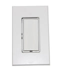 Front view of Intellisight ITS2U 3 Way Remote Occupancy Sensor Switch for multi-location lighting with white faceplate.