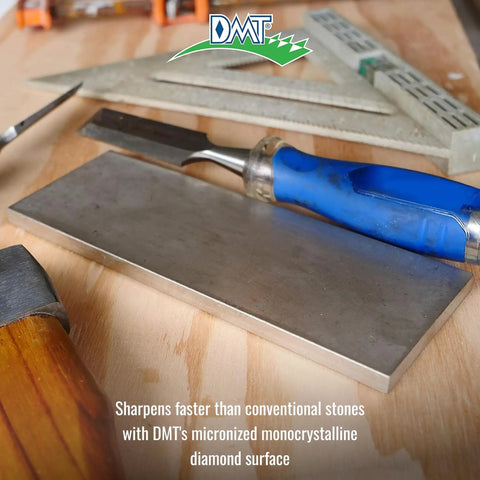Dia Sharp Diamond Knife Sharpener Bench Stone for Home Shop and Jobsite coarse 325 grit flat diamond surface with tools