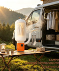 All In One Portable Clothes And Shoe Dryer With Hot Air Heater Mini Compact Electric Dryer for camping use