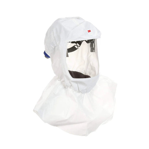Versaflo Hood Assembly With Inner Collar And Premium Head Suspension S 655 For Industrial Respiratory Safety Hood With Full Head Face And Shoulder Coverage, Pro Grade Knit Inner Collar For Comfort, Case Quantity 1 Ea