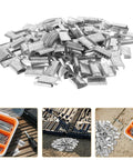Heavy Duty Steel Strapping Buckle Seals 1kg Pack Pet Banding Clips with tools for shipping