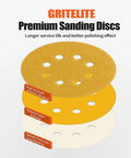 Get These Sweet 5-Inch 80 Grit Sanding Discs For Woodworking Or Cars Plus Hook And Loop Design Makes Them A Durable Tool Kit Essential Anyone Can Rock Fast And Easy. Premium sanding discs with holes for dust extraction.