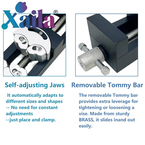 Fractal Vise For Drill Press Vise Mini With Self Adjusting Fractal Jaw System Snap Jaws And Angle Jaw Compact Drill Press Vise Module For Your Dope Home Shop Durable Metal Clamp For Precision Machining And Secure Workholding, self-adjusting jaws and brass tommy bar