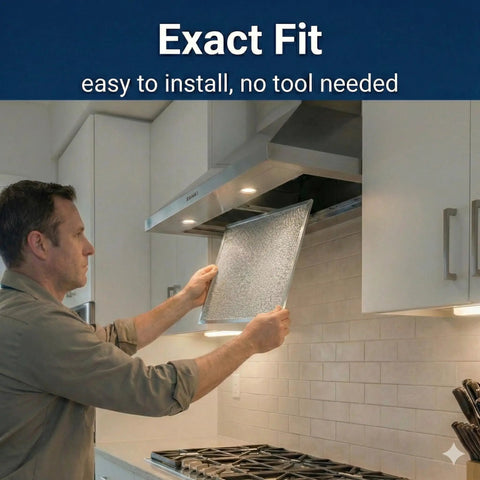 Replacement Range Hood Grease Filter For Broan Nutone 97006931 No Fuss Exact Fit For BP29 Exhaust Fan 88150 99010121 Aluminum 10.5 X 8.75 X 0.093 In 2 Pack Replacement Easy Installation And Durable Aluminum Construction For A Quiet Fit