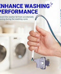 Hand holding Ultra Durable Washer Lid Switch For 3949238 Fits Whirlpool And Kenmore Washers with wires visible