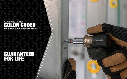 Stubby Nut Driver Kit With 5 In 1 Versatility And Color Coded Ends Chrome Plated Finish Cushioned Grip For Comfort Tri Bit Nut Driver Set For Tight Spaces And Quick Fixes DIY Pro Grade Hand Tool