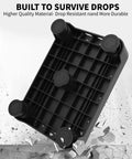 Underside of 5 Level Adjustable Step Stool With 700 Lb Capacity For Seniors And Home Safety showing drop-resistant base