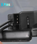 Close-up of 3-pin connector on Replacement Rear Liftgate Door Lock Actuator With Cable For Lincoln Town Car 2008 2009 2010 2011