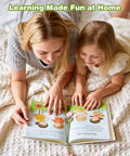 Mother and daughter reading a book with flower bookmark, Beginner Crochet Kit With 8 Flower Bookmarks Soft Yarn Bundles And Ergonomic Crochet Hook Step By Step Video Tutorials All In One DIY Art Craft Set For Adults Perfect Gift For Women And Teens Who Love Handmade visible.