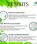 Benefits of Long Goatskin Leather Gardening Gloves For Women And Men, Thorn Resistant Gauntlet For Rose Pruning