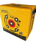 Yellow Jacket Kinetic One Point Zero 65 Pound Portable Field Point Archery Target Bag With Two Sides Ten Bullseyes And Weather Resistant Durable Handles For Outdoor Practice And Training featuring weather-resistant yellow design