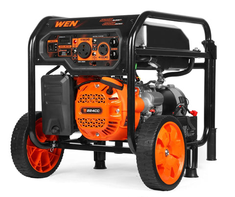 5600 Starting Watts Portable Generator With Electric Start And 224cc Engine, Transfer Switch Ready And RV Compatible