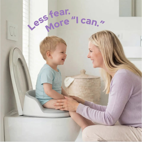 Easy Peasy 3 In 1 Toddler Potty Training Seat With Cushy Seamless TPE Lid Wide Splash Guard And Sturdy Step Stool For Stress Free Potty Training Adventures At Home Or On The Go