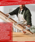 Three silver locking C-clamps gripping a wooden board; adjustable locking pliers with swivel pads for woodworking.