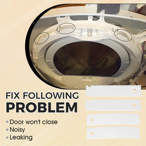 Top Notch Dryer Drum Bearing Slide Glide Kit Replacement For GE Kenmore Hotpoint Sears RCA image showing front-load dryer compatibility