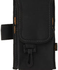 Heavy Duty Poly Tool And Cell Phone Holder Built Tough For Contractors, 7x4 inch, black, securely holds tools and smartphones.