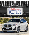 SUV with Stainless Steel License Plate Frames With 4 Holes 2 Pack Bolt And Gasket Cover Slim Car License Plate Holder For US Cars