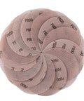 Grab These 50 Piece 6 Inch Mesh Sanding Discs With Hook And Loop Back For Metal Drywall Work Super Smooth Wet Or Dry Grind Finish Power Tool Accessory Essential Grit 80 To 800, showing 6-inch P800 sanding discs.