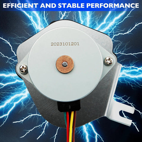 0G6453 Stepper Motor Assembly for GTH990 HSB Plug-and-Play Replacement, close-up with wiring, bolts, and metal body