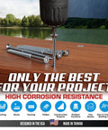 12 X 4 Inch Type 305 Stainless Deck Screws Flat Head Torx T25 Drive Rust Resistant For Outdoor Decking And Woodwork demonstration