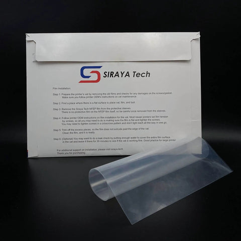 Two Pack Upgraded Nfep Film For Resin 3D Printers A4 Size 210x297mm Hella Smooth Peel Sheets Boost Print Success Rate Killer Surface Finish Straight Game Changer For LCD Printers