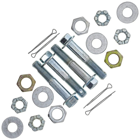 Polaris Tie Rods With End Kit Beefed Up For Sportsman 570 800 Scrambler 400 Trail Boss 250 End Link Set OEM Compatible 7061139 7061138 5134242 And Other OEM Numbers, 12-1/5 in steel